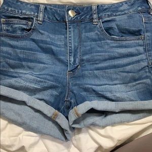 American Eagle high rise shorts